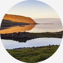 aus-/abwählen Ansicht der Westfjorde Islands