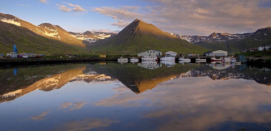 Ansicht von Siglufjörður