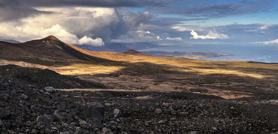 Landschaft im Snæfellsjökull-Nationalpark