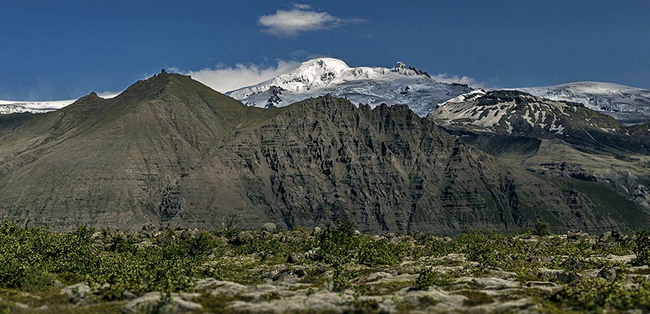 Der Berg Hvannadalshnjúkur im Vatnajökull-Nationalpark