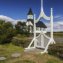 Kirche im Þingvellir-Nationalpark