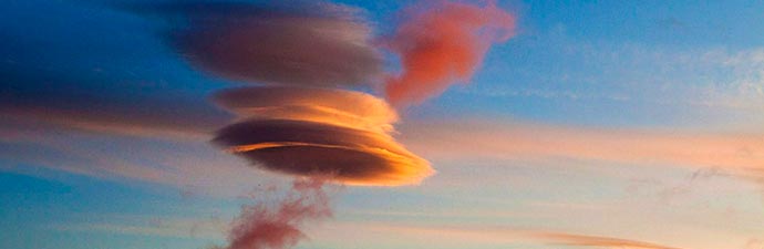 Wolkenformation über Snaefellsnes