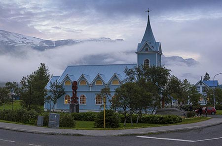 Kirche von Seydisfjördur