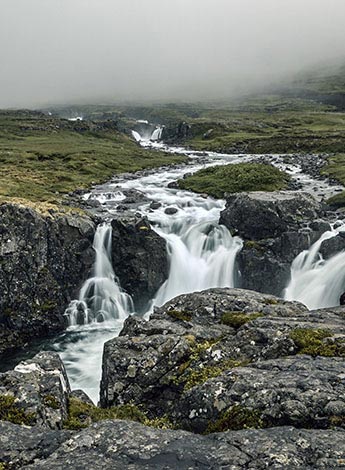 Wasserfall nahe Seydisfjördur