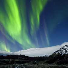 Polarlichter über Island