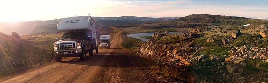 Island Reisen 4x4 Camper in den Westfjorden
