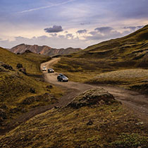 Hochlandpiste bei Landmannalaugar