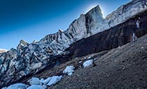 Die Bergkette der Kverkfjöll
