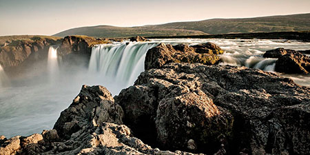 Island Sehenswürdigkeiten Wasserfall Godafoss