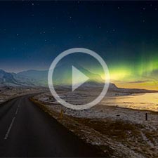Video im Overlay Polarlichtreisen nach Island
