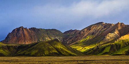 Berge in Landmannalaugar